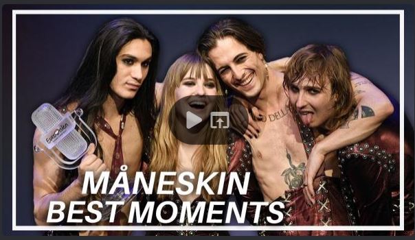 maneskin best moments video